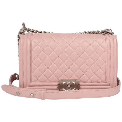 chanel neon pink boy bag 16c|medium chanel pearl boy bag.